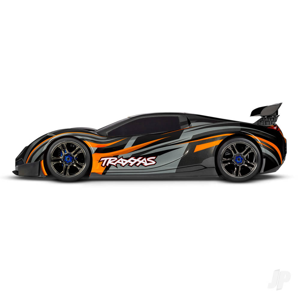 Traxxas XO-1 1:7 100+ MPH 4WD RTR Brushless Electric Supercar, Orange (+ T - TRX64077-3-ORNG