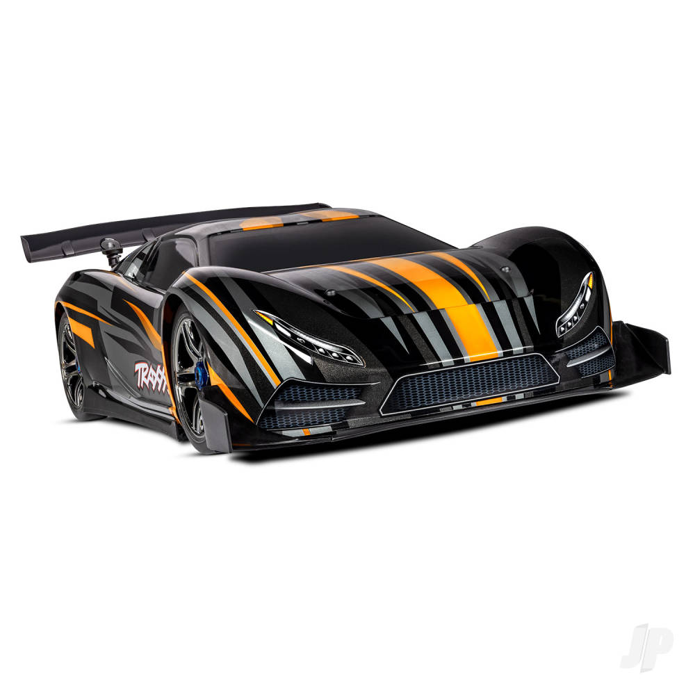 Traxxas XO-1 1:7 100+ MPH 4WD RTR Brushless Electric Supercar, Orange (+ T - TRX64077-3-ORNG