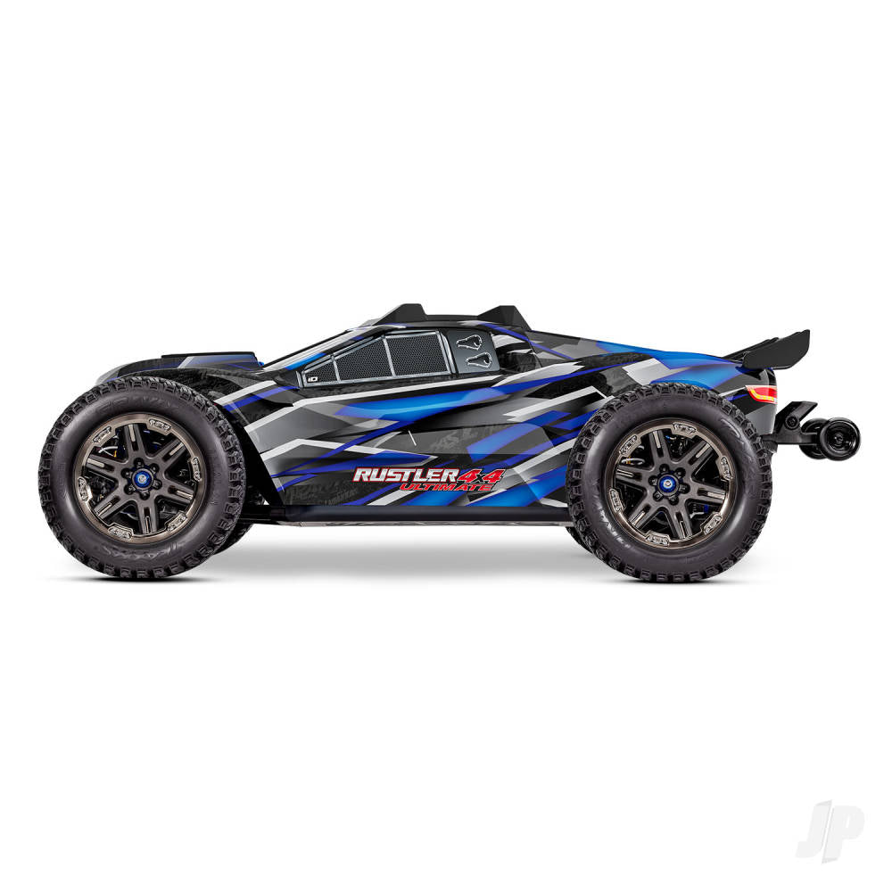 Traxxas Rustler Ultimate 4X4 VXL 1:10 4WD RTR Brushless Electric Short Cou - TRX67097-4-BLUE