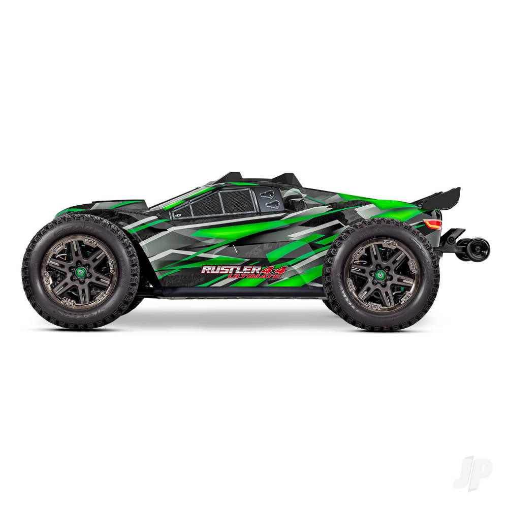 Traxxas Rustler Ultimate 4X4 VXL 1:10 4WD RTR Brushless Electric Short Cou - TRX67097-4-GRN