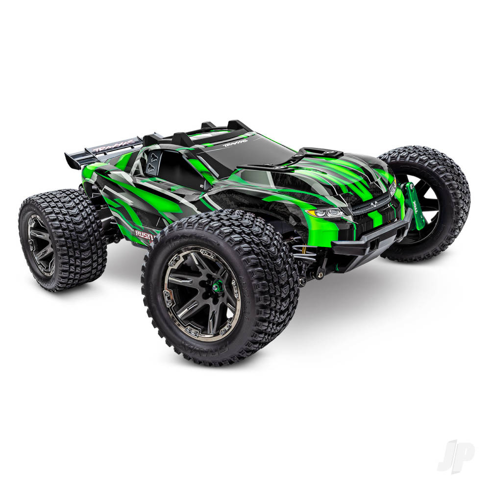 Traxxas Rustler Ultimate 4X4 VXL 1:10 4WD RTR Brushless Electric Short Cou - TRX67097-4-GRN