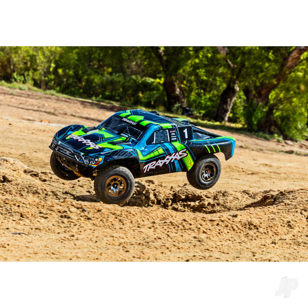 Traxxas Slash Ultimate 4X4 VXL 1:10 4WD RTR Brushless Electric Short Cours - TRX68277-4-GRN