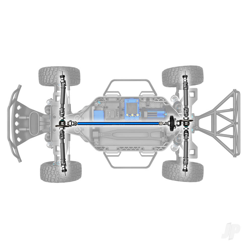 Traxxas Slash Ultimate 4X4 VXL 1:10 4WD RTR Brushless Electric Short Cours - TRX68277-4-ORNG