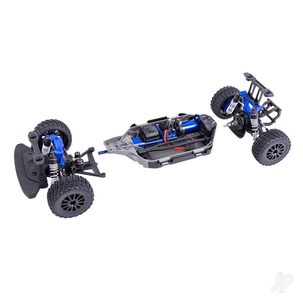 Traxxas Ford Fiesta ST Rally VXL, 1/10 scale AWD rally car, RTR - TRX74276-4-GRN