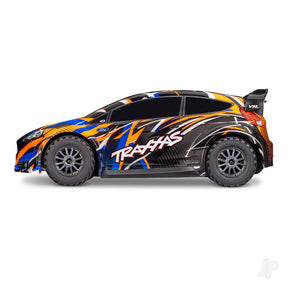Traxxas Ford Fiesta ST Rally VXL, 1/10 scale AWD rally car, RTR, - TRX74276-4-ORNG