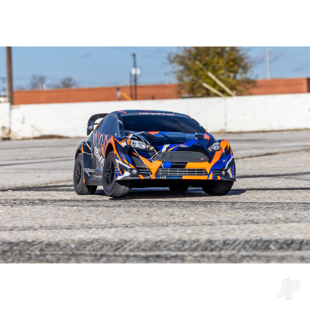 Traxxas Ford Fiesta ST Rally VXL, 1/10 scale AWD rally car, RTR, - TRX74276-4-ORNG