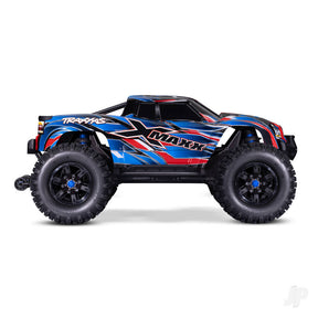 Traxxas X-Maxx Belted 1:6 8S 4WD Electric Monster Truck, Blue TRX77096-4-BLUE