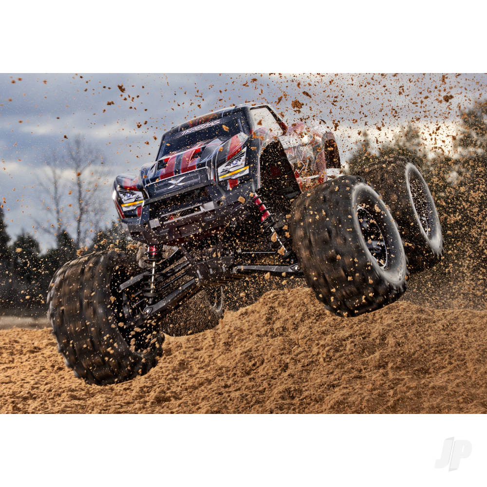 Traxxas X-Maxx Belted 1:6 8S 4WD Electric Monster Truck, Red TRX77096-4-RED
