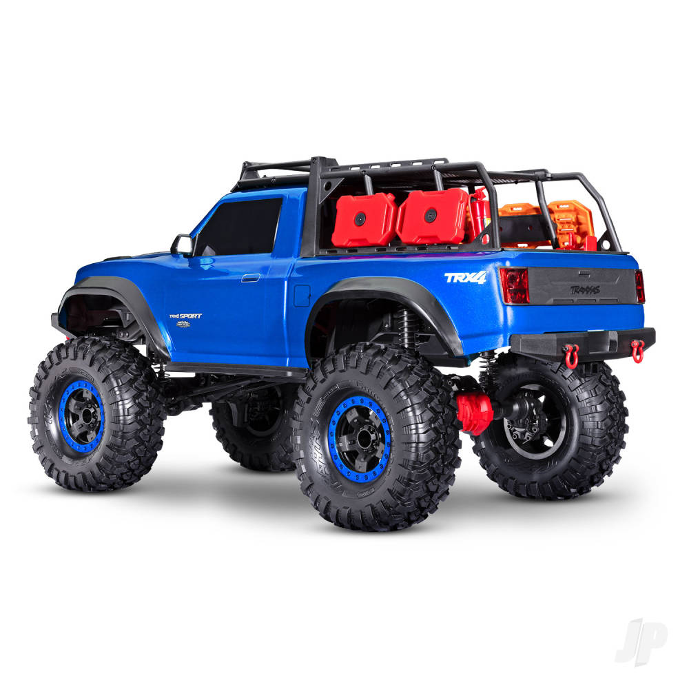 Traxxas TRX-4 Sport High Trail Edition 1:10 4WD Crawler, Blue- TRX82044-4-BLUE