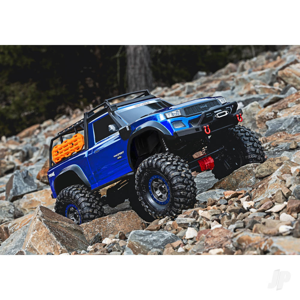 Traxxas TRX-4 Sport High Trail Edition 1:10 4WD Crawler, Blue- TRX82044-4-BLUE