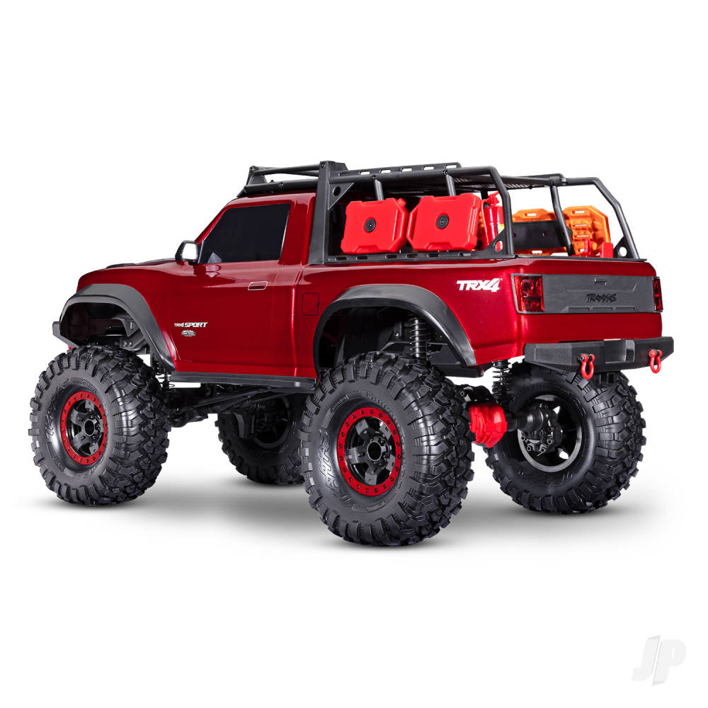 Traxxas TRX-4 Sport High Trail Edition 1:10 4WD Crawler, Red - TRX82044-4-RED