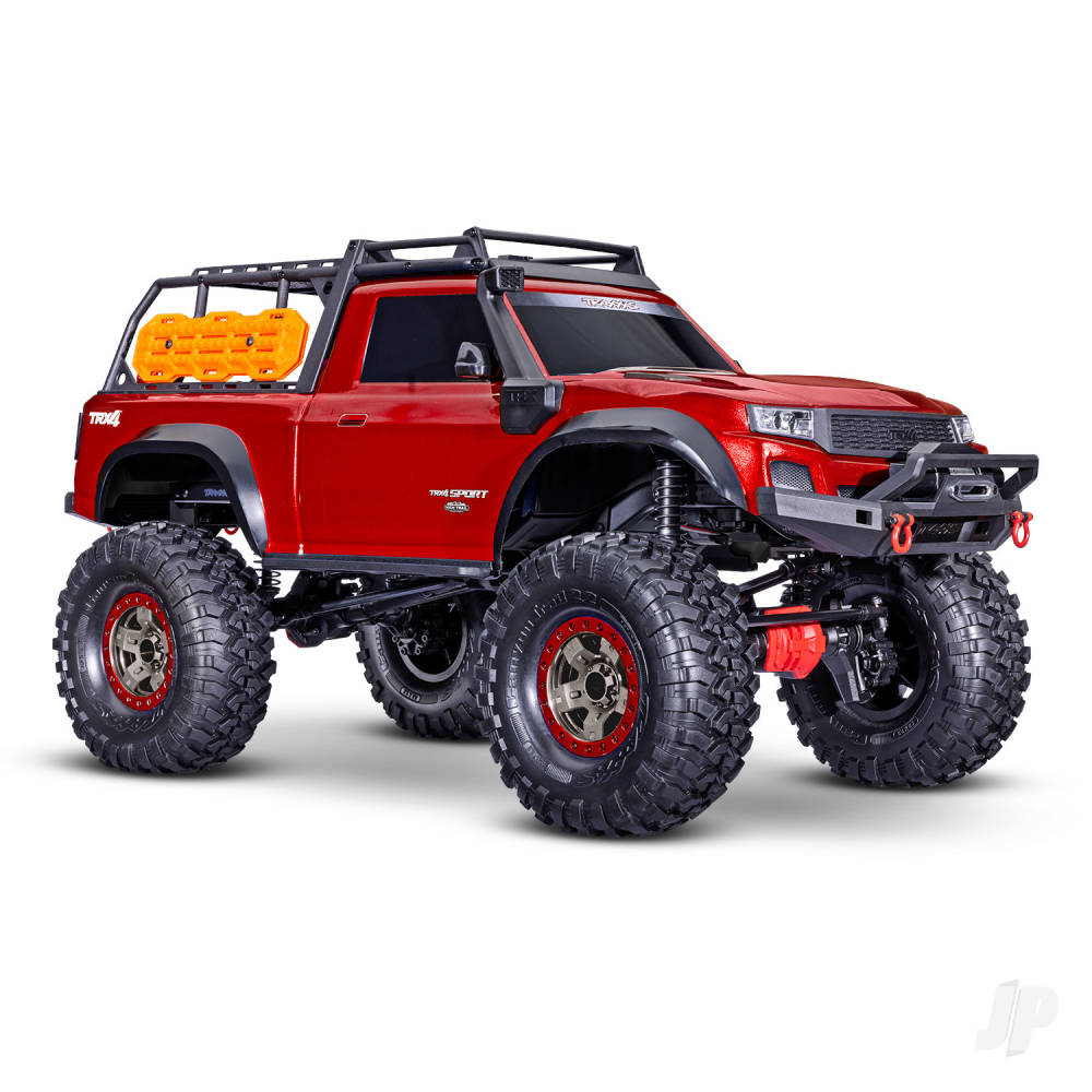 Traxxas TRX-4 Sport High Trail Edition 1:10 4WD Crawler, Red - TRX82044-4-RED