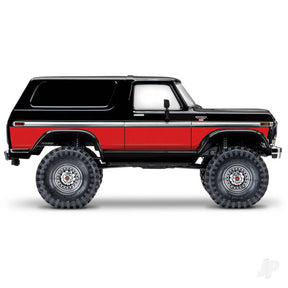 Traxxas TRX-4 Ford Bronco 1:10 4X4 Electric Trail Truck, Red - TRX82046-4-RED