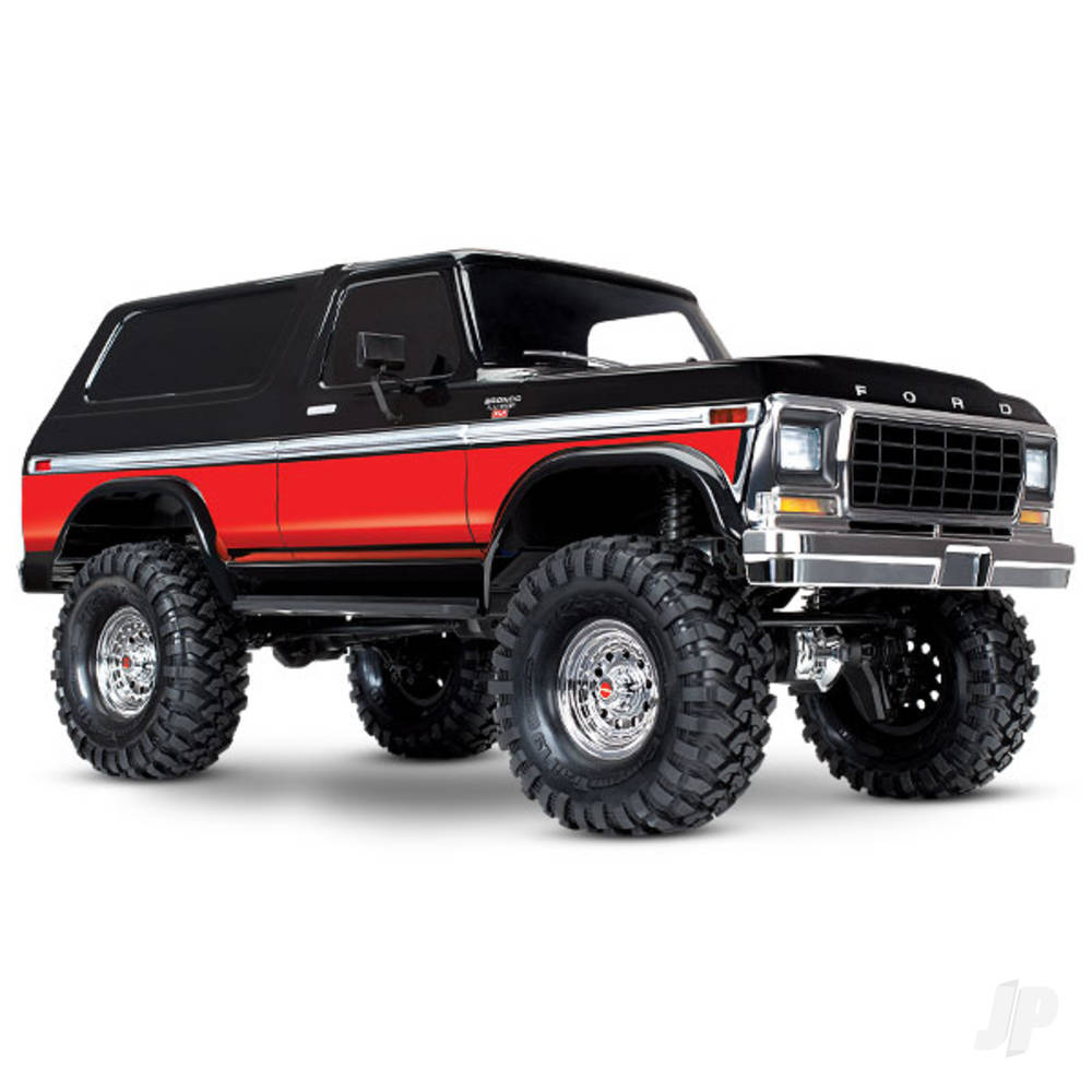 Traxxas TRX-4 Ford Bronco 1:10 4X4 Electric Trail Truck, Red - TRX82046-4-RED