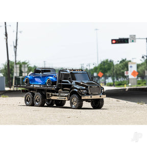 Traxxas Black TRX-6 Ultimate RC Hauler 1:10 6X6 Electric Flatbed Truck wit - TRX88086-84-BLK