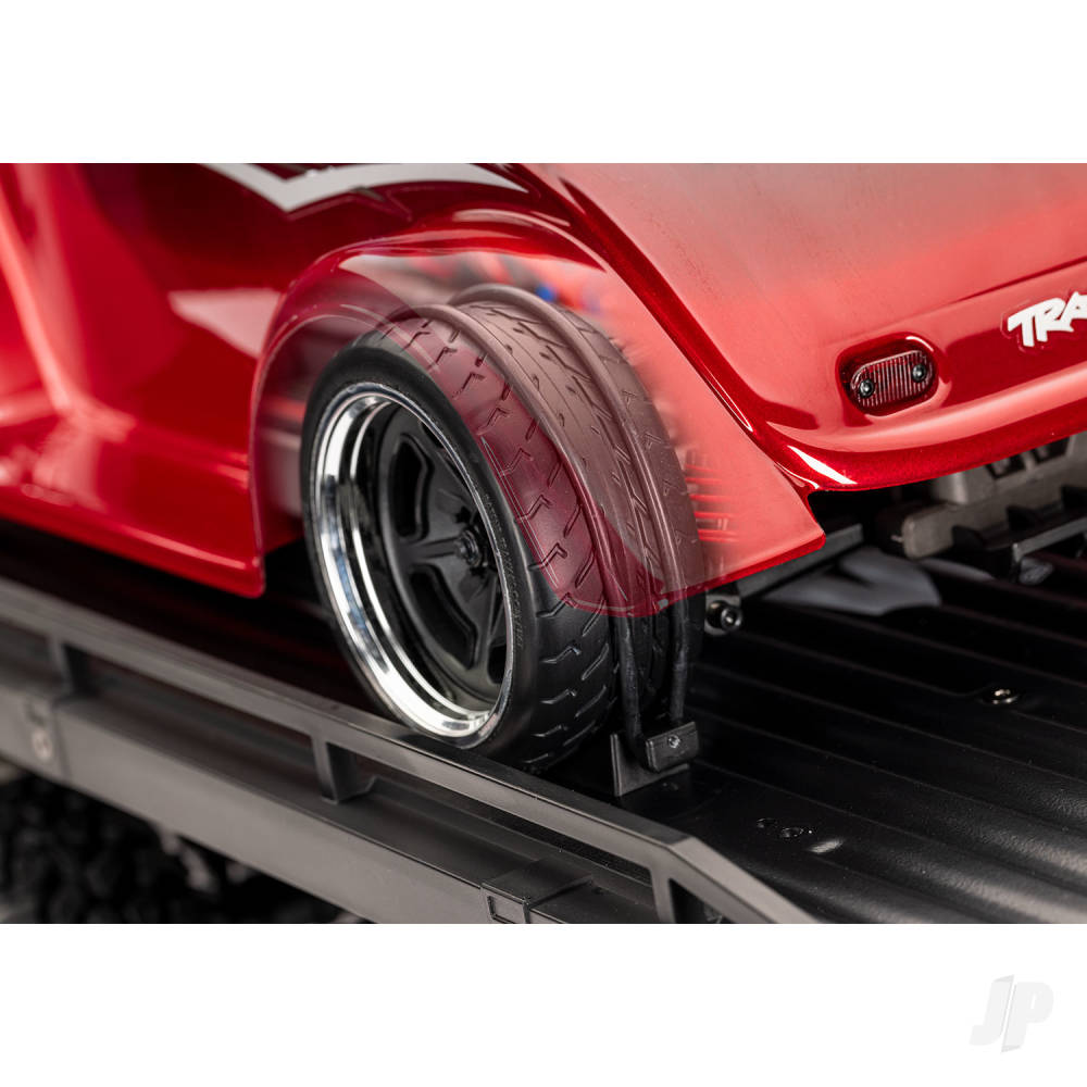 Traxxas Black TRX-6 Ultimate RC Hauler 1:10 6X6 Electric Flatbed Truck wit - TRX88086-84-BLK