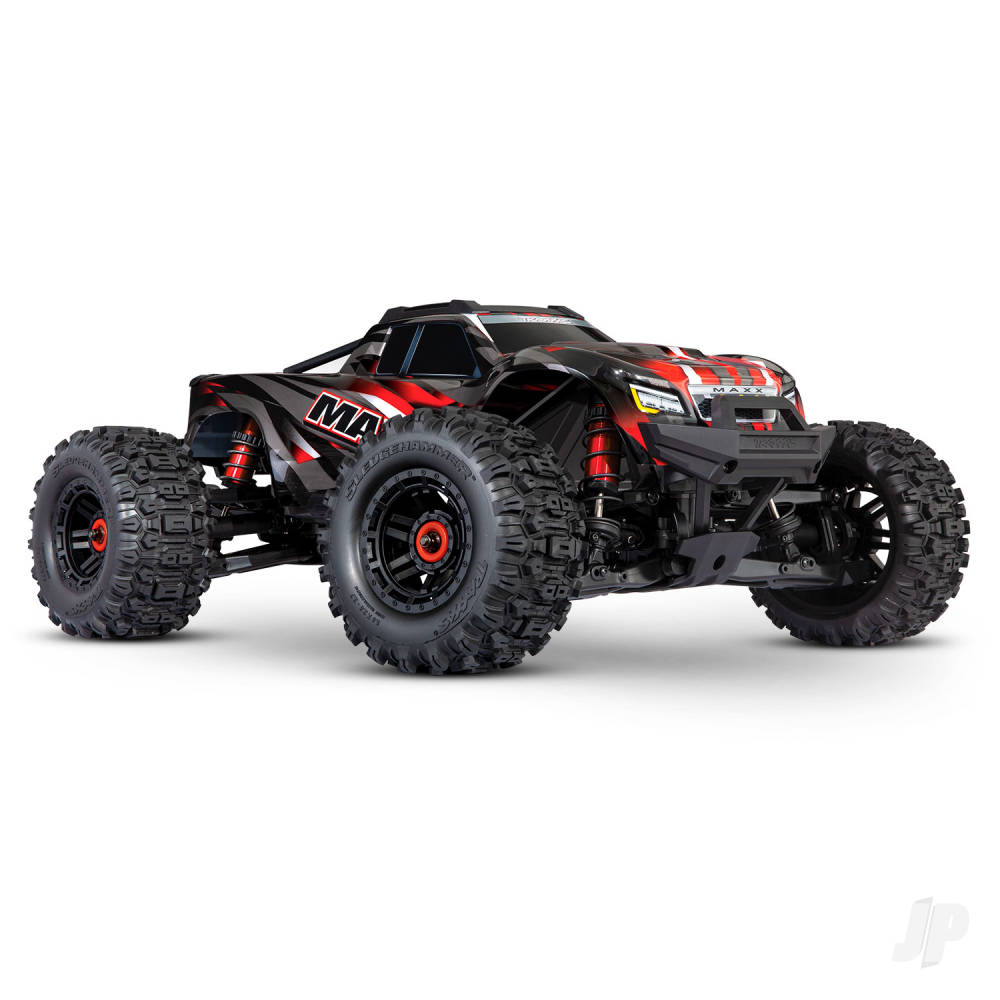 Traxxas Red Maxx 1:10 4X4 Brushless Electric RTR Monster Truck - TRX89086-4-RED