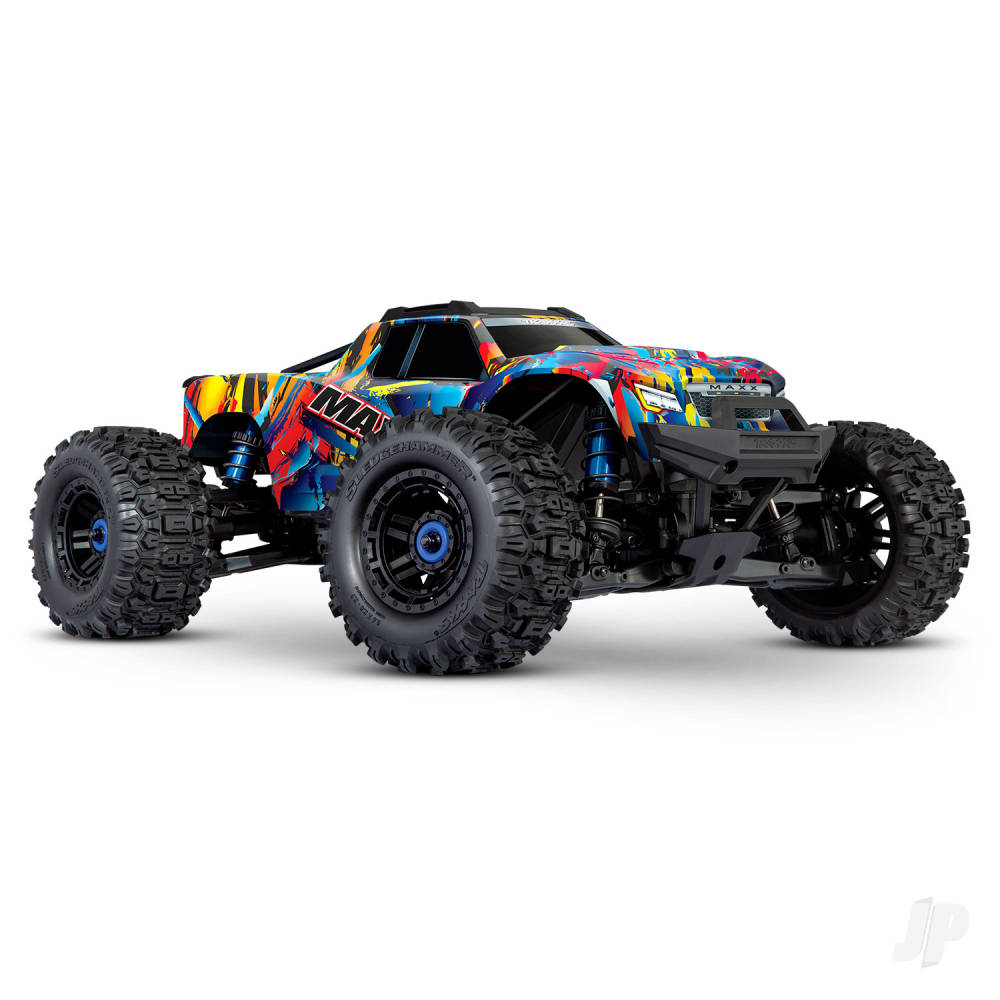 Traxxas WideMaxx 1/10 4X4 Monster Truck  - Rock-N-Roll (TRX89086-4-RNR)