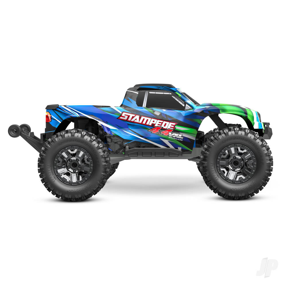Traxxas Stampede 4X4 HD VXL 1:10 4WD RTR Brushless Electric Short Course T - TRX90376-4-GRN