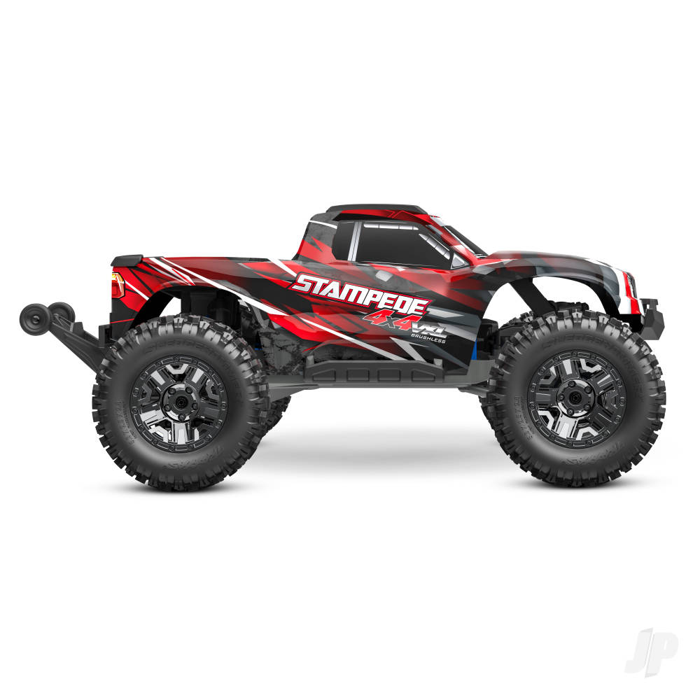 Traxxas Stampede 4X4 HD VXL 1:10 4WD RTR Brushless Electric Short Course T - TRX90376-4-RED