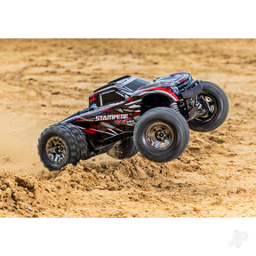 Traxxas Stampede 4X4 HD VXL 1:10 4WD RTR Brushless Electric Short Course T - TRX90376-4-RED