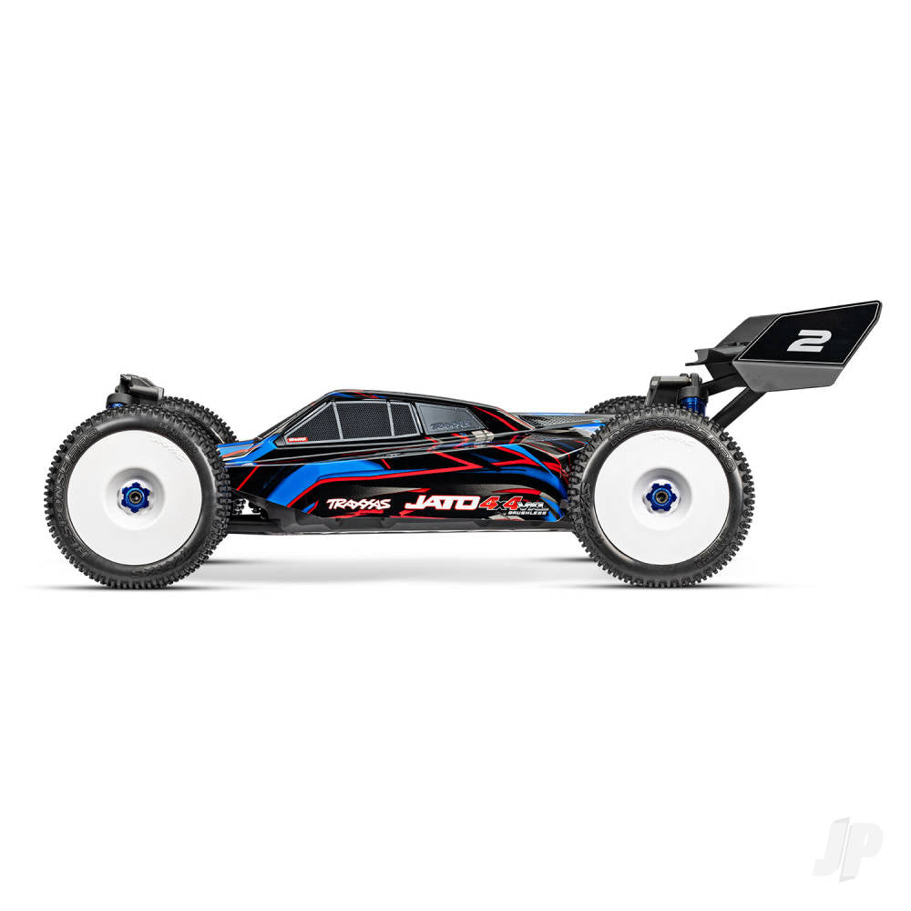 Traxxas Jato 4X4 VXL 1:8 4WD RTR Racing Buggy, Blue TRX90386-4-BLUE