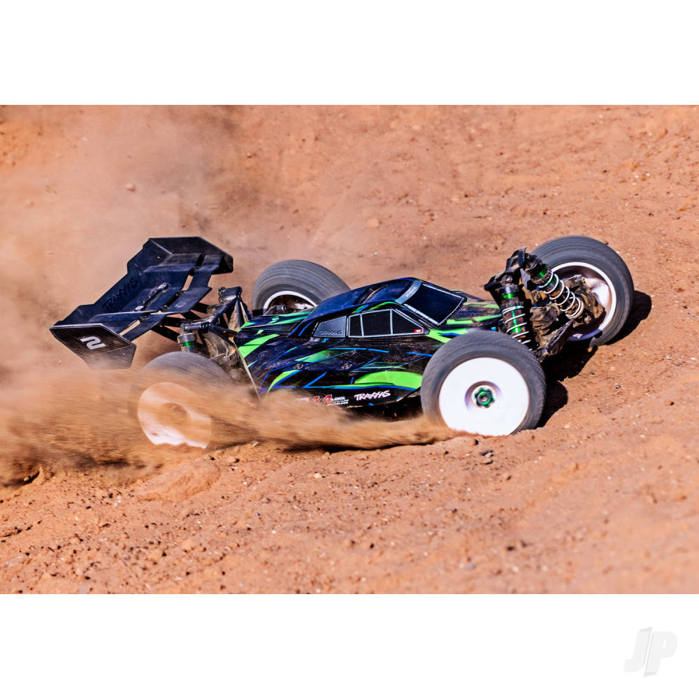 Traxxas Jato 4X4 VXL 1:8 4WD RTR Racing Buggy, Green TRX90386-4-GRN