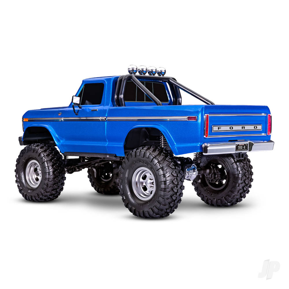 Traxxas 1/10 Trx4 Ford F-150 Ranger Xlt High Trail Edition Trail Crawler Blue Trx92046-4-Blue