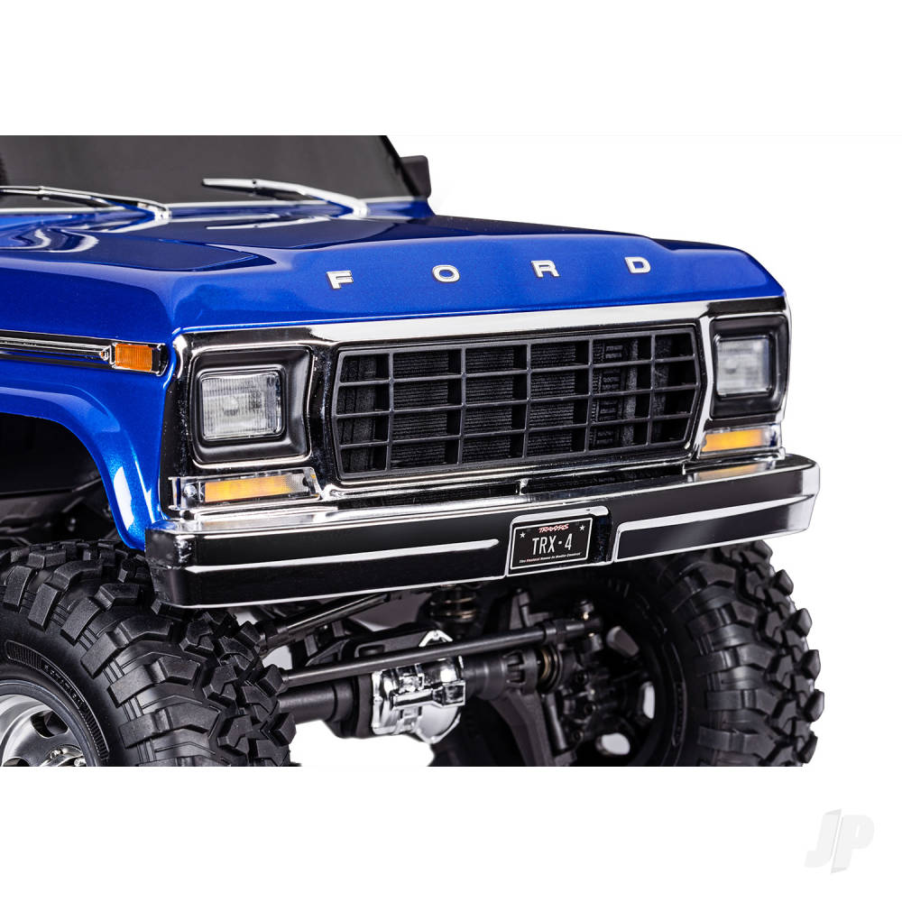 Traxxas 1/10 Trx4 Ford F-150 Ranger Xlt High Trail Edition Trail Crawler Blue Trx92046-4-Blue