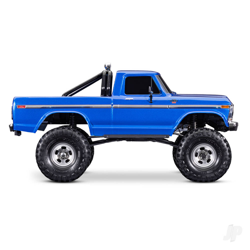Traxxas 1/10 Trx4 Ford F-150 Ranger Xlt High Trail Edition Trail Crawler Blue Trx92046-4-Blue