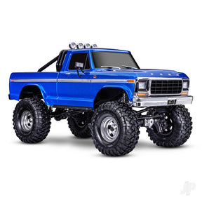 Traxxas 1/10 Trx4 Ford F-150 Ranger Xlt High Trail Edition Trail Crawler Blue Trx92046-4-Blue