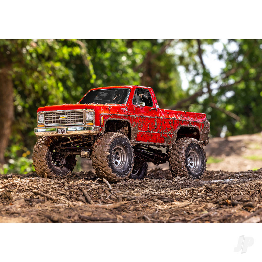 Traxxas TRX-4 1979 Chevrolet K10 Truck 1:10 4WD Electric Trail Crawler, Me - TRX92056-4-BLUE