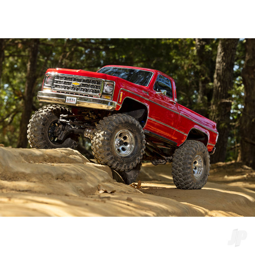 Traxxas TRX-4 1979 Chevrolet K10 Truck 1:10 4WD Electric Trail Crawler, Me - TRX92056-4-BLUE