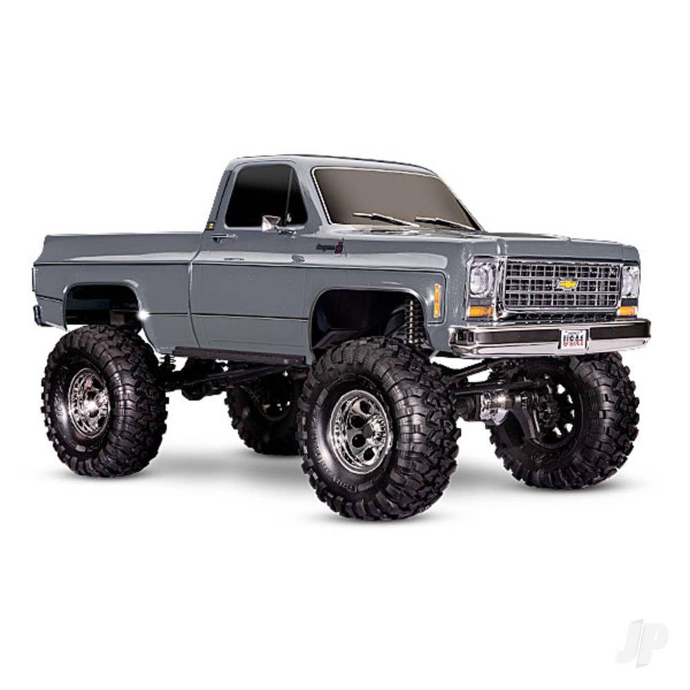 Traxxas TRX-4 1979 Chevrolet K10 Truck 1:10 4WD Electric Trail Crawler, Me - TRX92056-4-SLVR