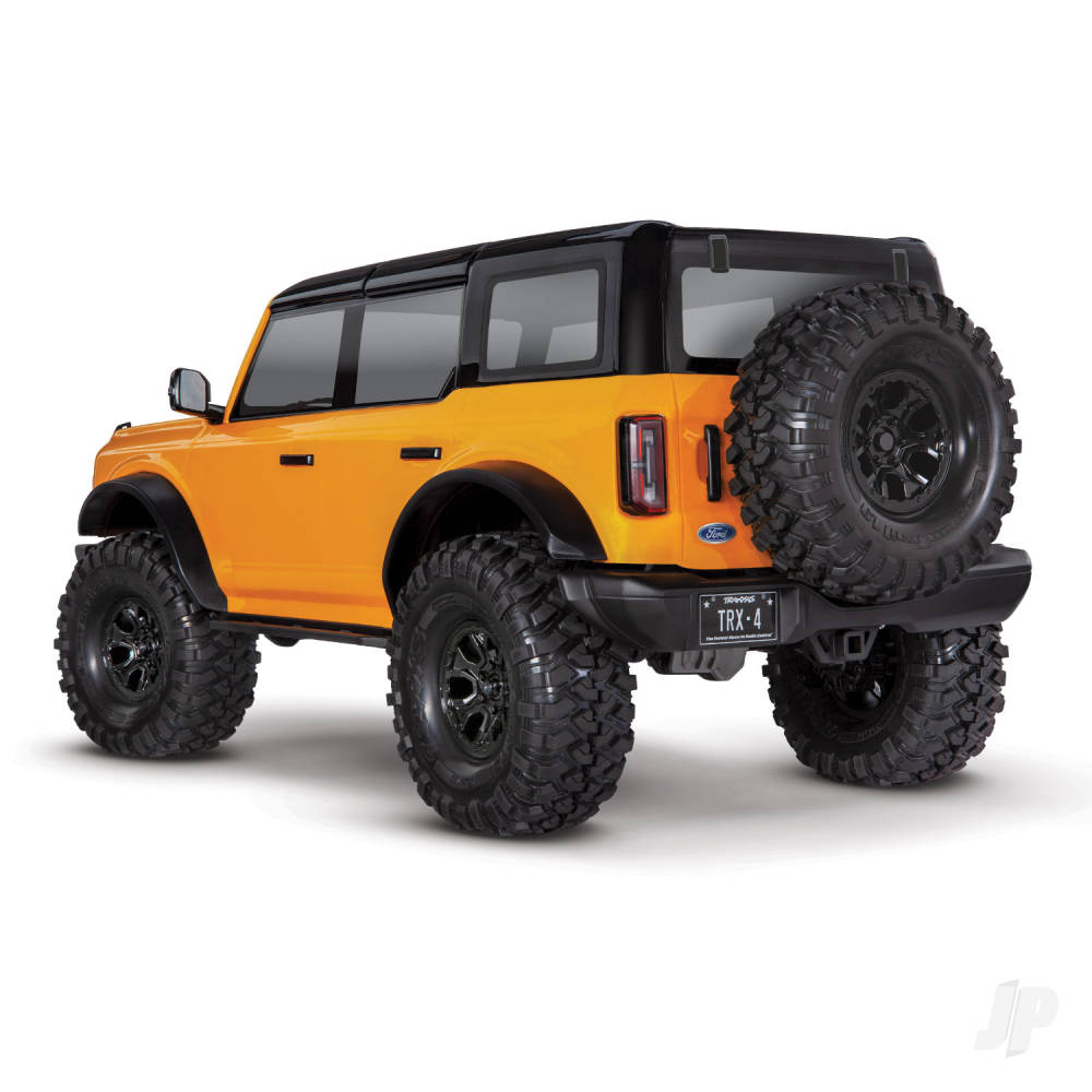 Traxxas Cyber Orange TRX-4 2021 Ford Bronco 1:10 4X4 Electric Scale & Trai - TRX92076-4-ORNG