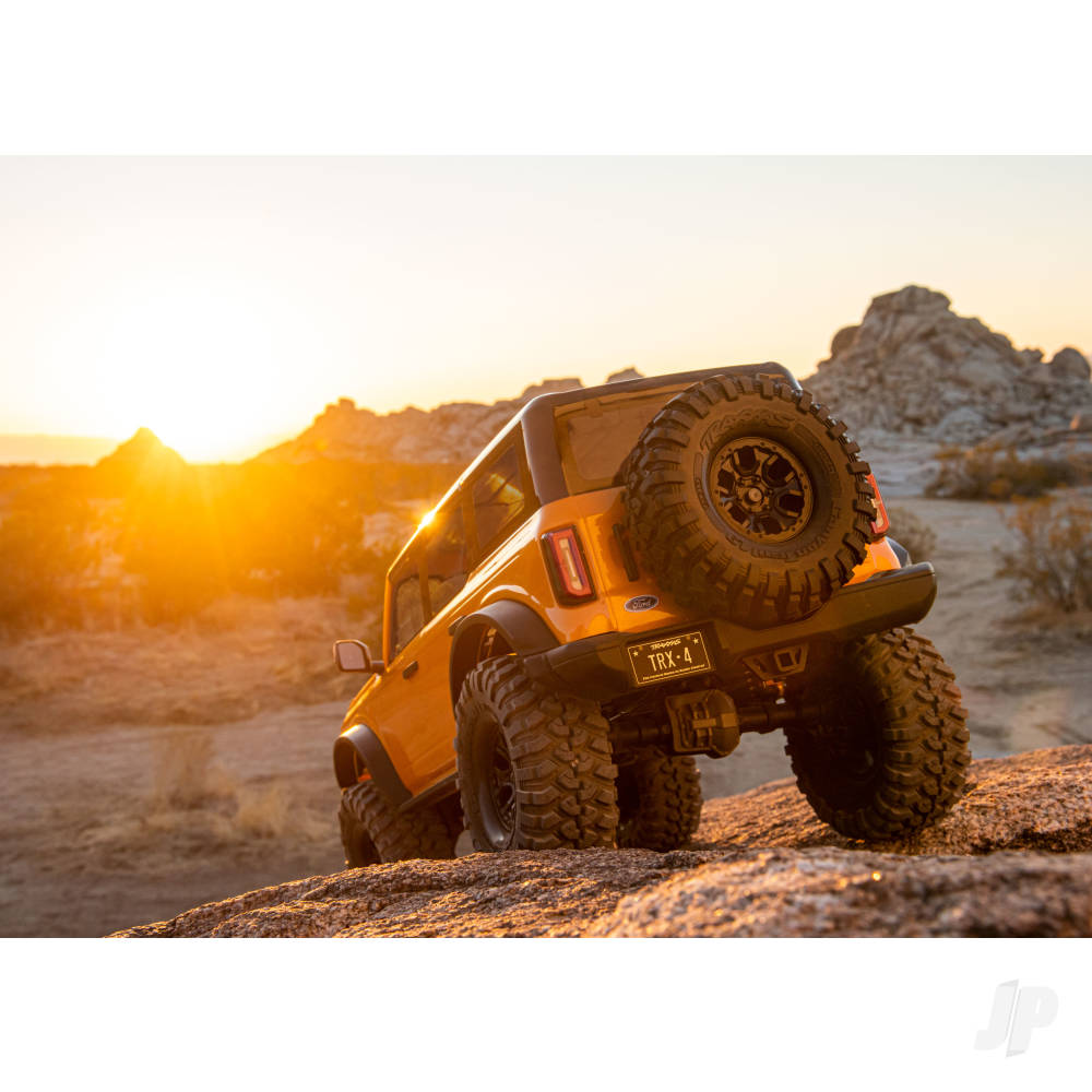 Traxxas Cyber Orange TRX-4 2021 Ford Bronco 1:10 4X4 Electric Scale & Trai - TRX92076-4-ORNG