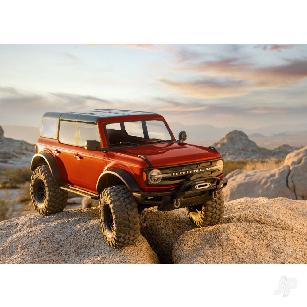 Traxxas Rapid Red TRX-4 2021 Ford Bronco 1:10 4X4 Electric Scale & Trail C - TRX92076-4-RED