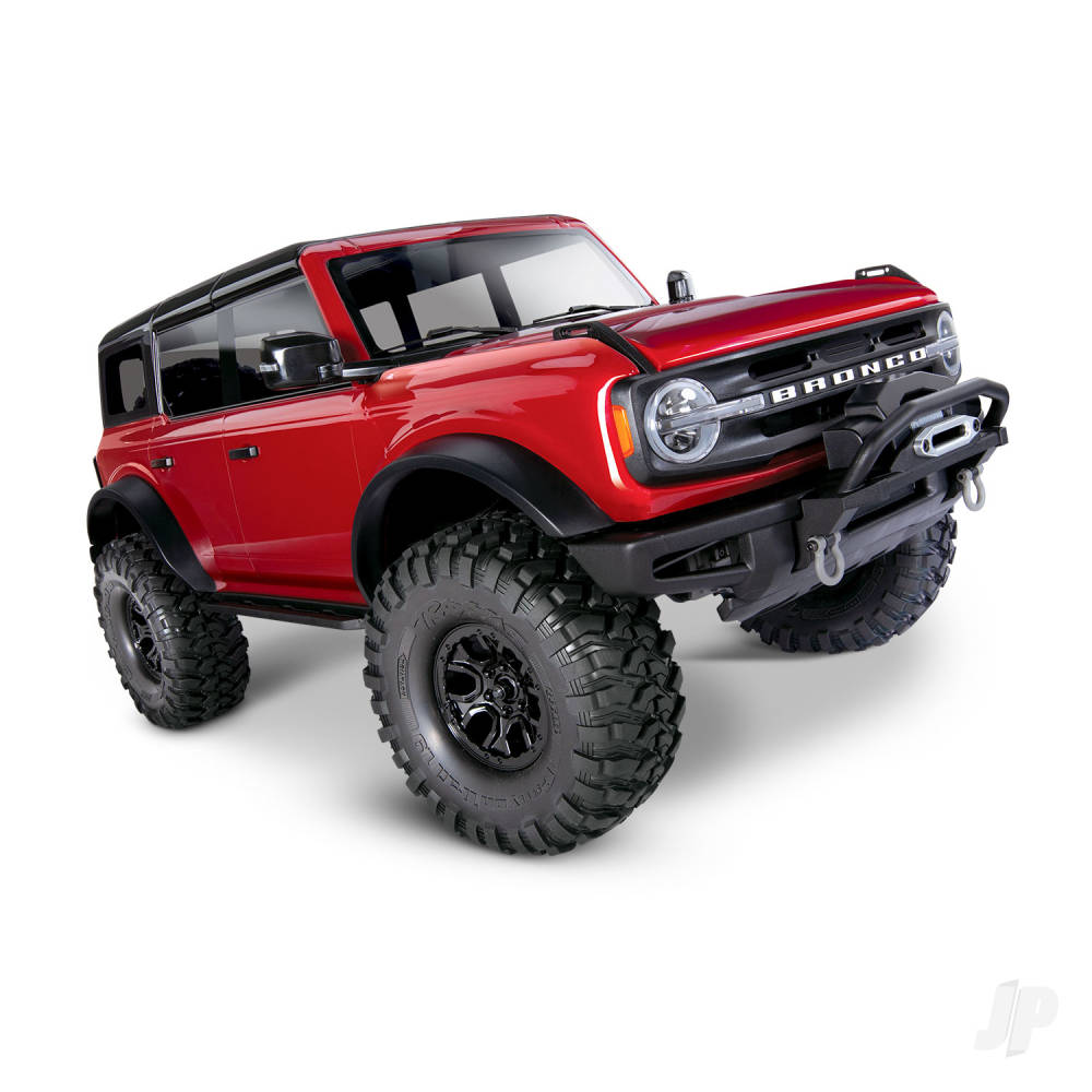 Traxxas Rapid Red TRX-4 2021 Ford Bronco 1:10 4X4 Electric Scale & Trail C - TRX92076-4-RED