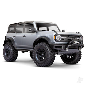 Traxxas Iconic Silver TRX-4 2021 Ford Bronco 1:10 4X4 Electric Scale & Tra - TRX92076-4-SLVR