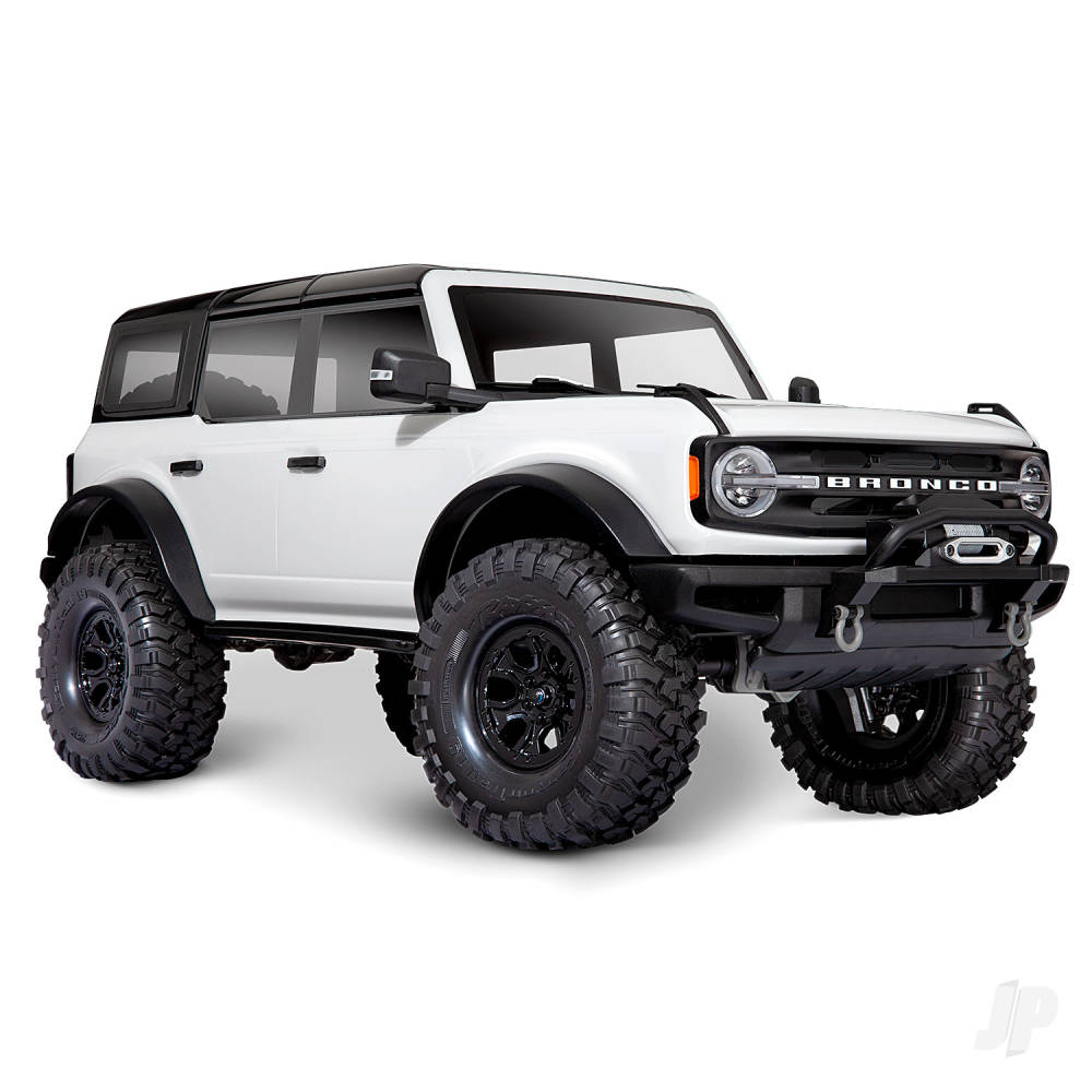 Traxxas Oxford White TRX-4 2021 Ford Bronco 1:10 4X4 Electric Scale & Trai - TRX92076-4-WHT