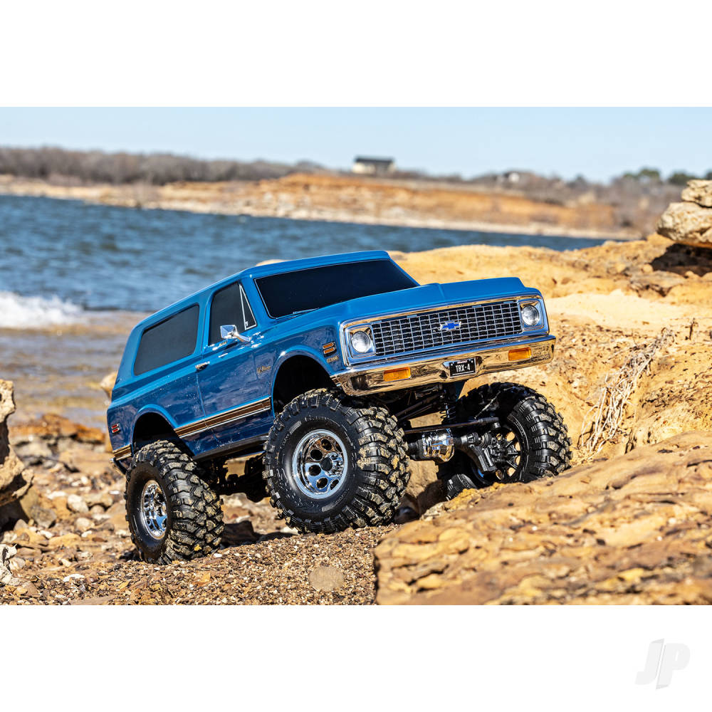Traxxas TRX-4 1972 Chevrolet K5 Blazer High Trail Edition 1:10 4WD Electri - TRX92086-4-BLUE