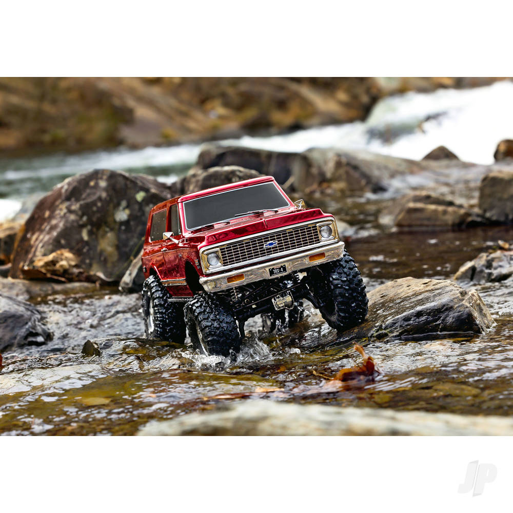 Traxxas TRX-4 1972 Chevrolet K5 Blazer High Trail Edition 1:10 4WD Electri - TRX92086-4-RED