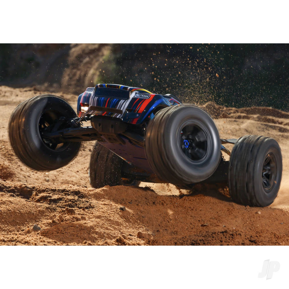 Traxxas Sledge Belted 1:8 4WD Brushless Electric Monster Truck, Blue - TRX95096-4-BLUE