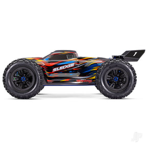 Traxxas Sledge Belted 1:8 4WD Brushless Electric Monster Truck, Blue - TRX95096-4-BLUE