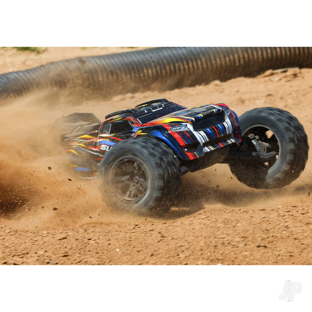 Traxxas Sledge Belted 1:8 4WD Brushless Electric Monster Truck, Blue - TRX95096-4-BLUE