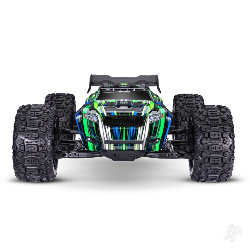 Traxxas Sledge Belted 1:8 4WD Brushless Electric Monster Truck, Green - TRX95096-4-GRN