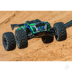 Traxxas Sledge Belted 1:8 4WD Brushless Electric Monster Truck, Green - TRX95096-4-GRN