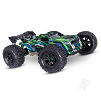 Traxxas Sledge Belted 1:8 4WD Brushless Electric Monster Truck, Green - TRX95096-4-GRN
