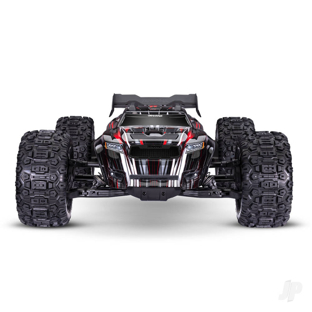 Traxxas Sledge Belted 1:8 4WD Brushless Electric Monster Truck, Red - TRX95096-4-RED