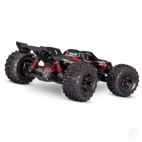 Traxxas Sledge Belted 1:8 4WD Brushless Electric Monster Truck, Red - TRX95096-4-RED